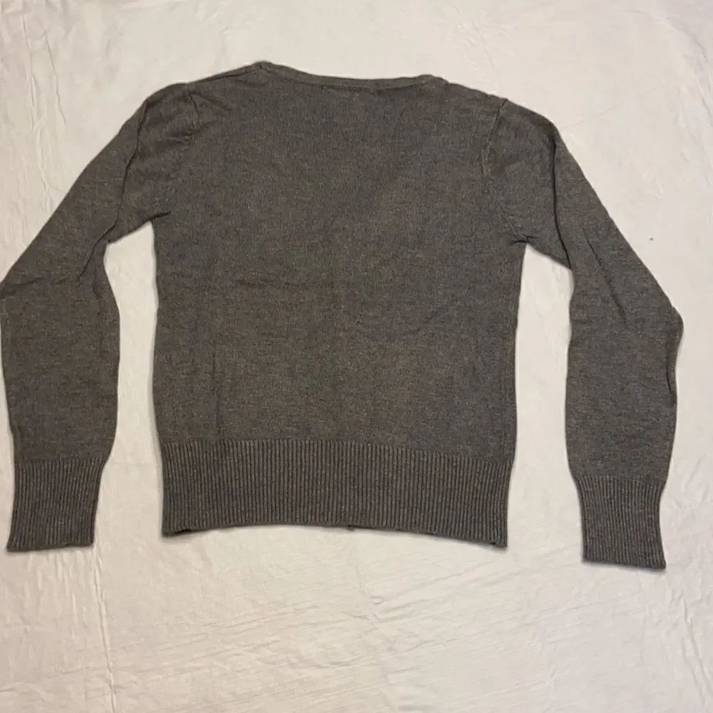 Gray Button Up Cardigan - Picture 4 of 4
